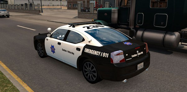 AI Police Dodge Charger