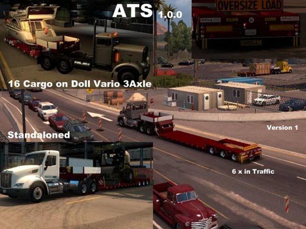 Doll Vario 3 Axle Trailer v1.0
