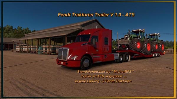 Fendt Tractors ATS v1.0