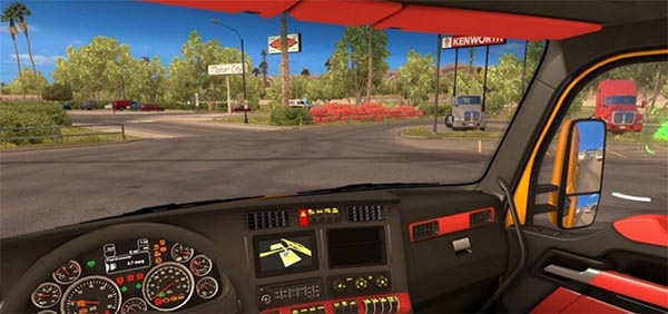 Red Interior for Kenworth T680