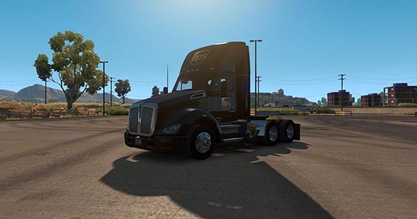 UPS Skin for Day cab Kenworth 680
