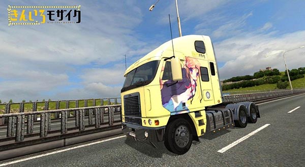 Freightliner Argosy Reworked Anime Skin Pack