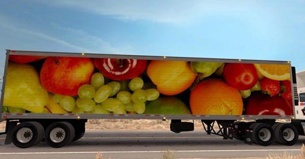 Fresh Fruits standalone reefer trailer