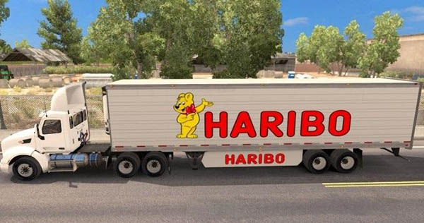 Haribo reefer trailer