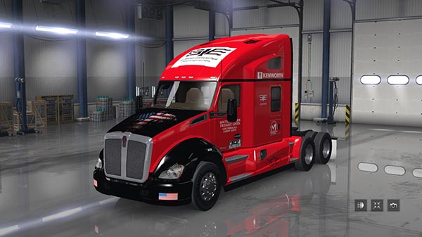 Southeastern Freight Lines skin for Kenworth T680