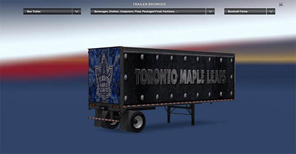 Toronto Maple Leafs Box Trailer v2.0