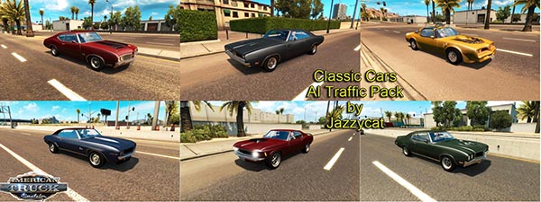 Classic Cars AI Traffic Pack by Jazzycat v1.1