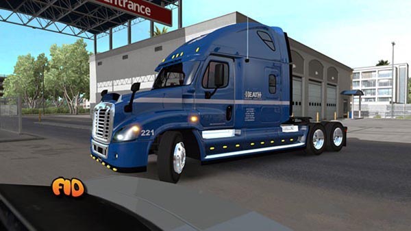 Freightliner Cascadia Robert Heath Trucking Inc Skin