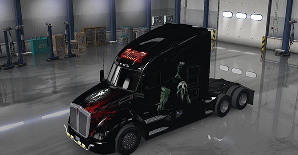 Punisher for the Kenworth T680 Skin