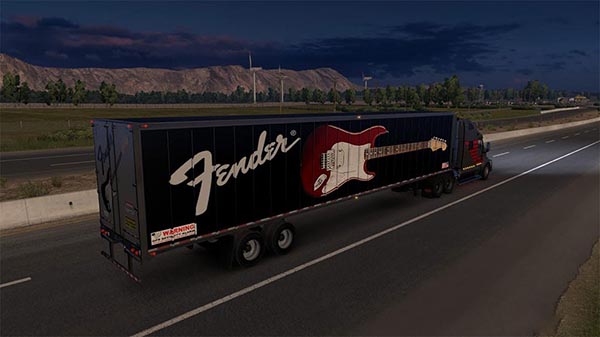 Fender Guitars Trailer