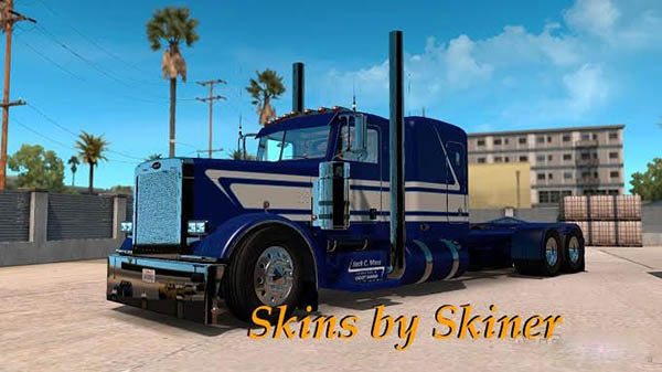 Peterbilt 389 Jack C. Moss Trucking Inc. skin update