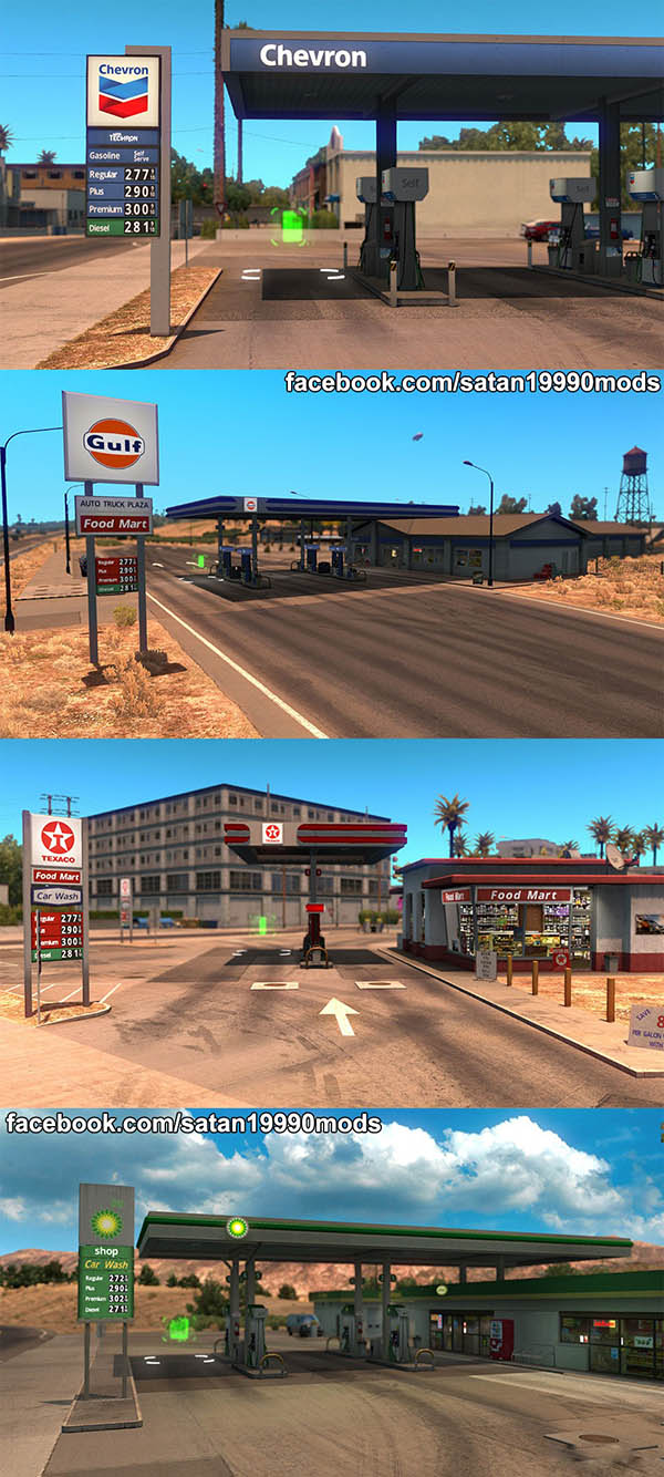 Real Gas Stations v 1.0